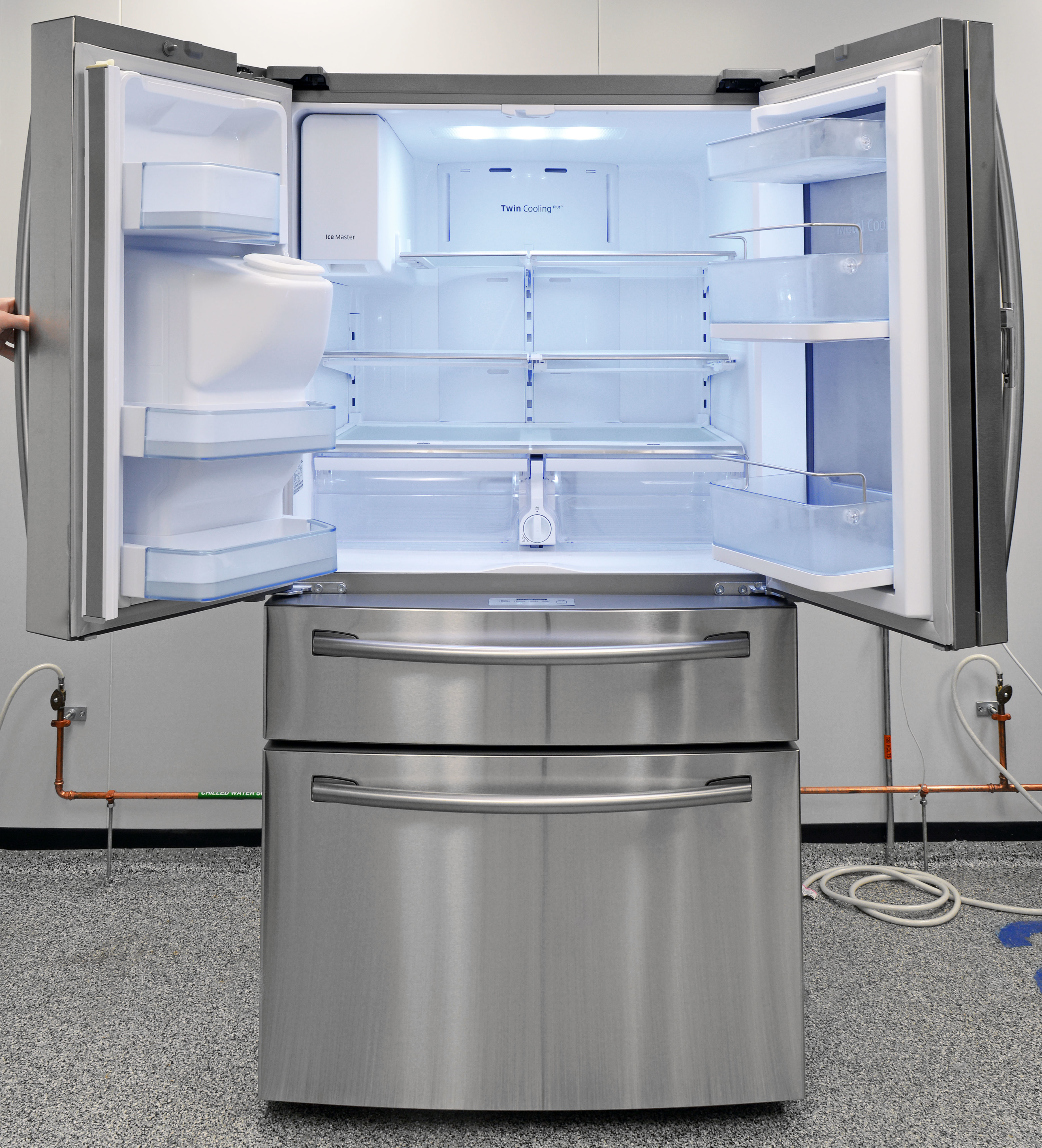 Samsung RF30HBEDBSR Refrigerator Review Refrigerators