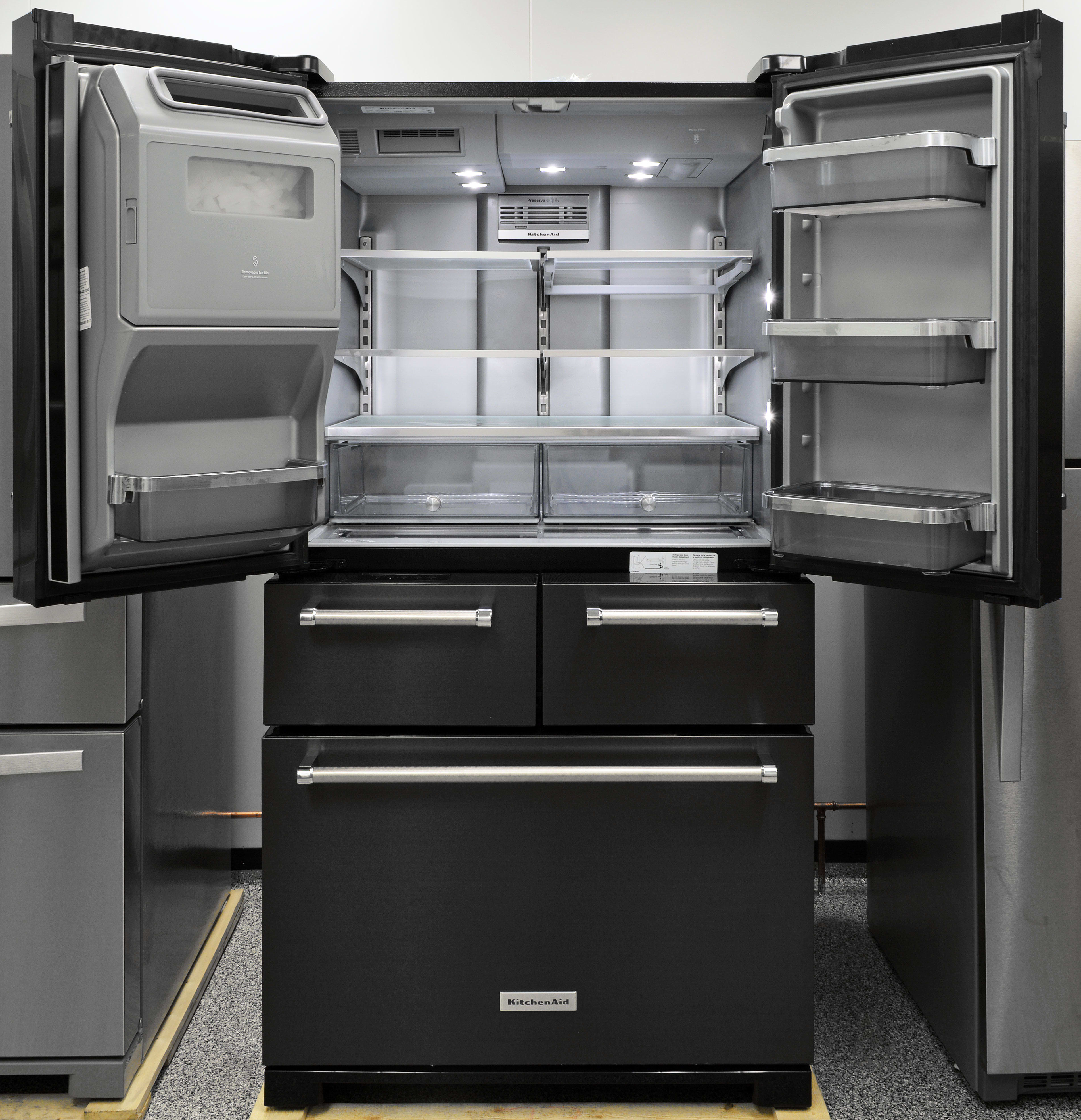 KitchenAid KRMF706EBS Refrigerator Review Refrigerators