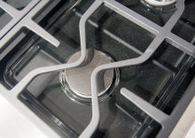 Miele HR1924DF burner closeup