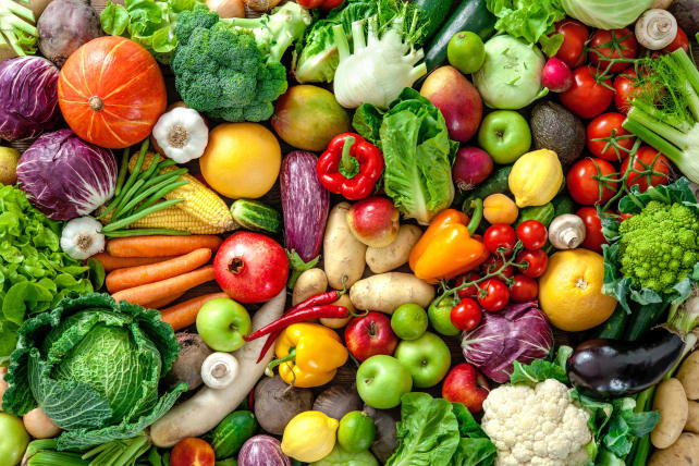 Fruits and veggies