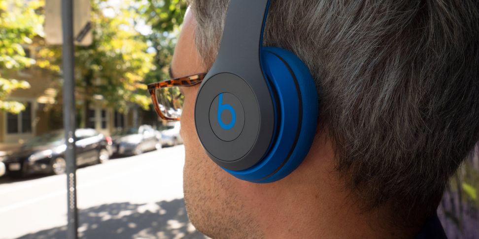 Beats Solo2 Wireless Headphones In Use