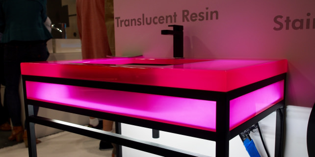 Neo-Metro Translucent Resin Sink