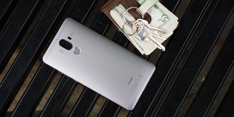 Huawei Mate 9 On Table