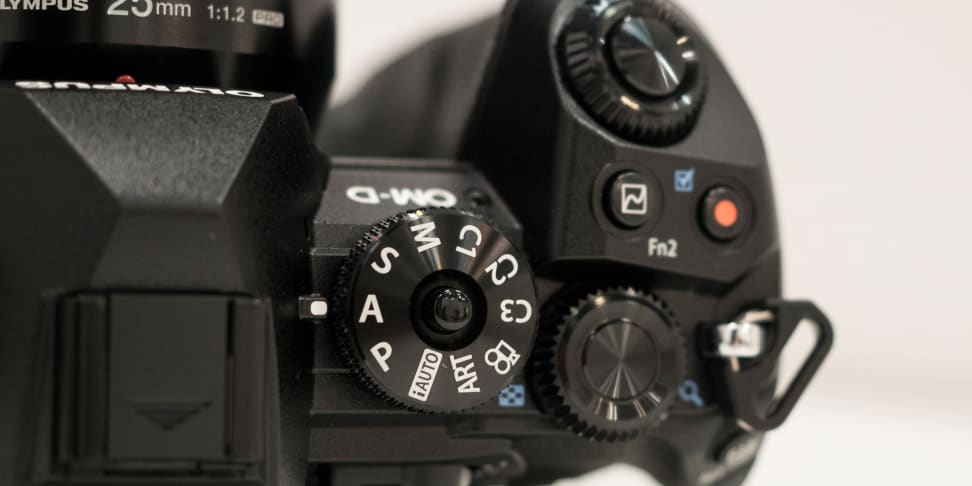 Olympus OM-D E-M1 Mark II Mode Dial Top Controls