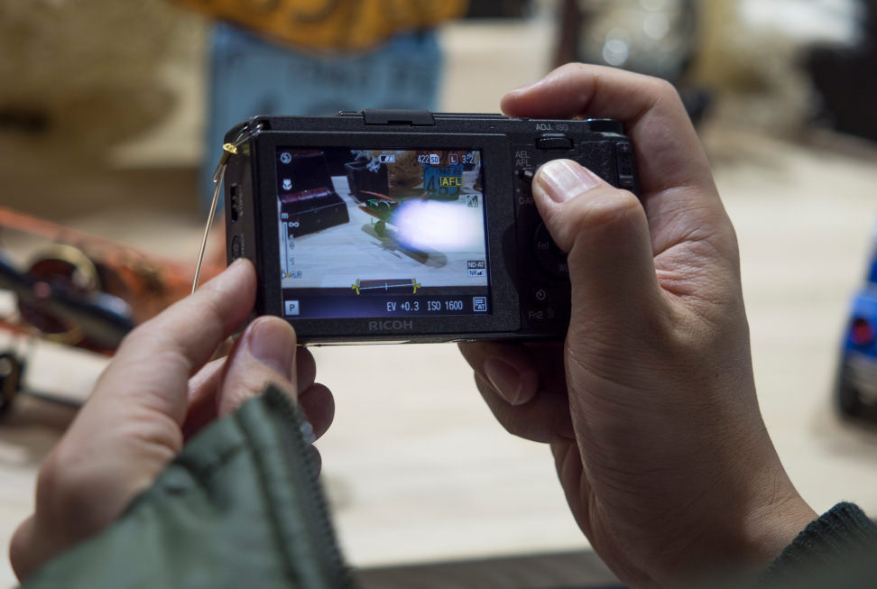 Ricoh GR II In Hand