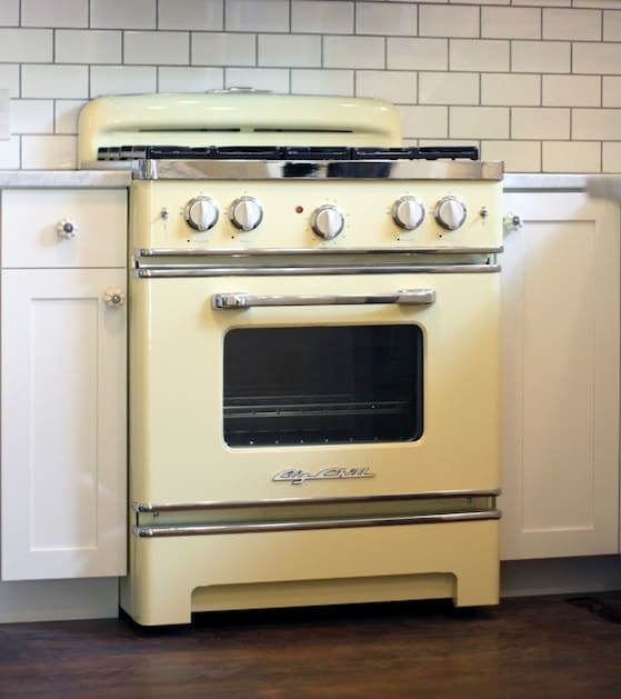 yellow oven