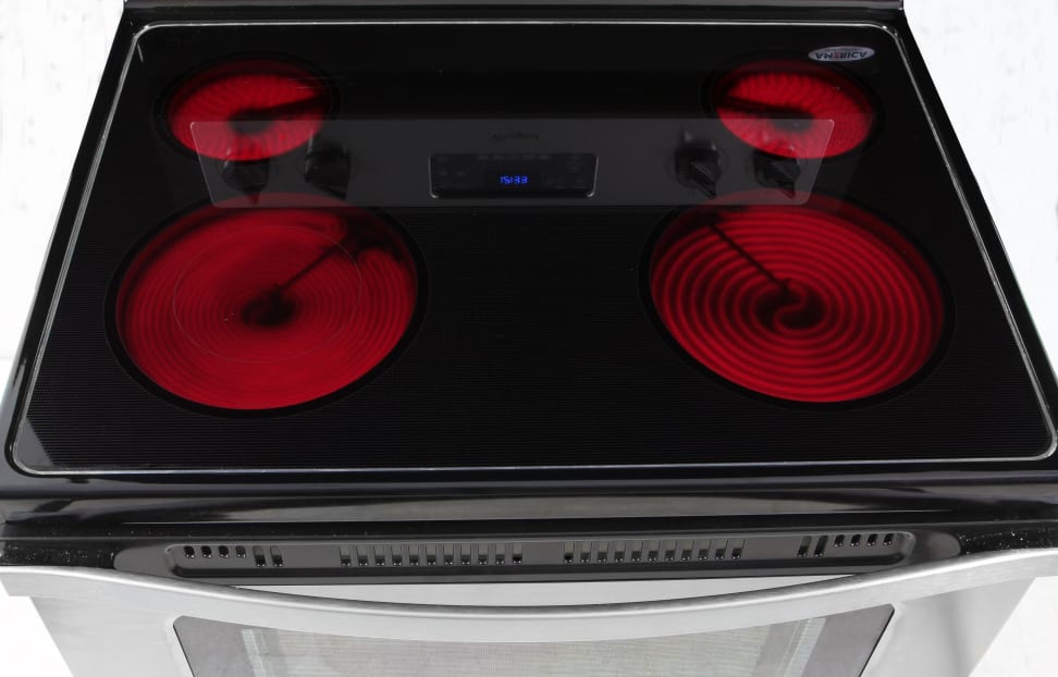 Whirlpool WFE515S0ES rangetop on