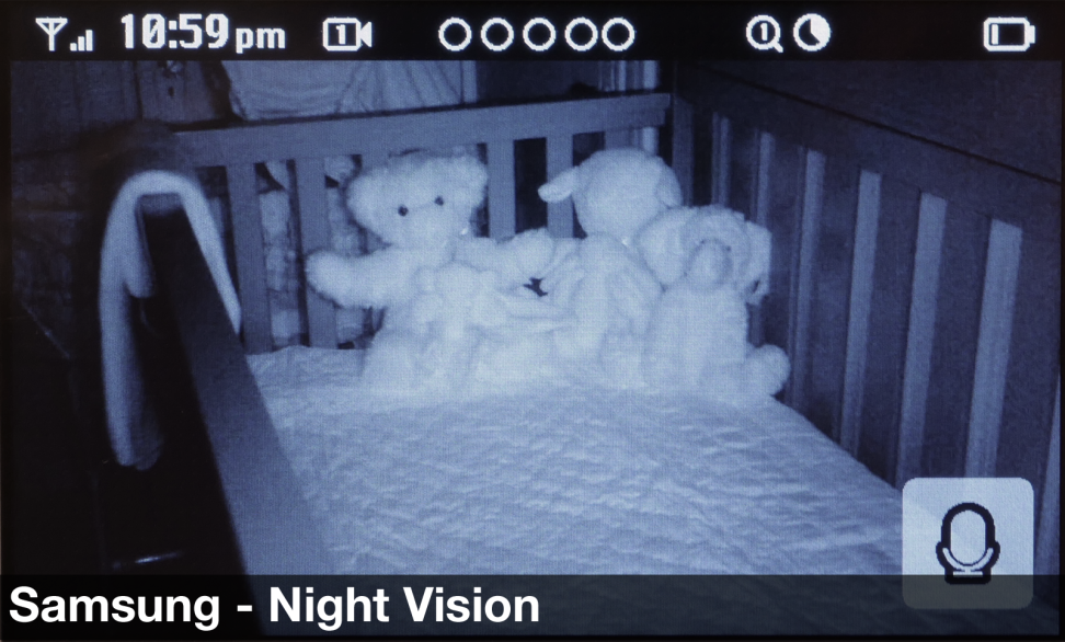 Samsung BrightVIEW 3043W - Night Vision Image Quality