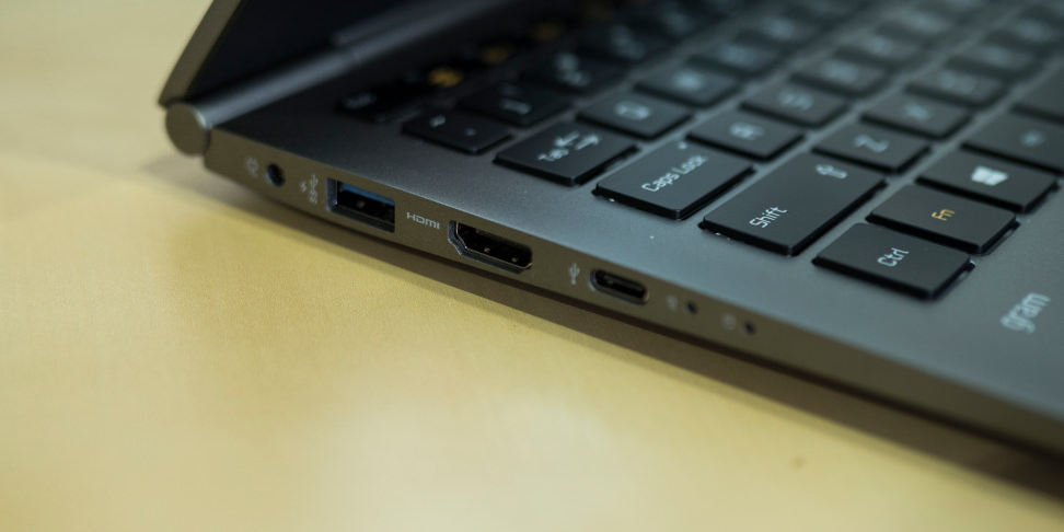 LG Gram 13 Ports