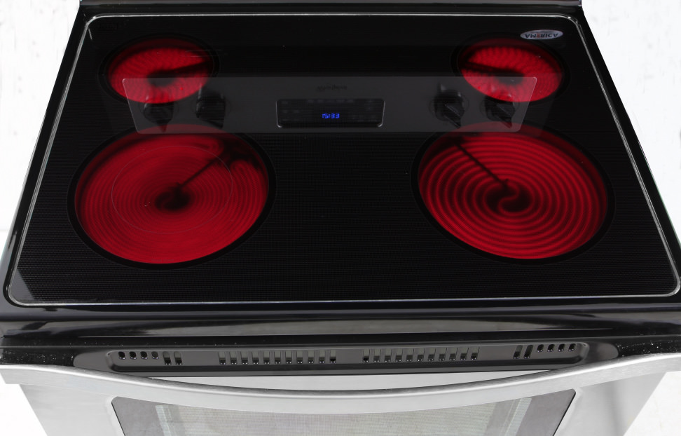 Whirlpool WFE515S0ES rangetop on