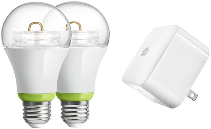 Product Image - GE Link - 60w 2 Bulb Starter Kit