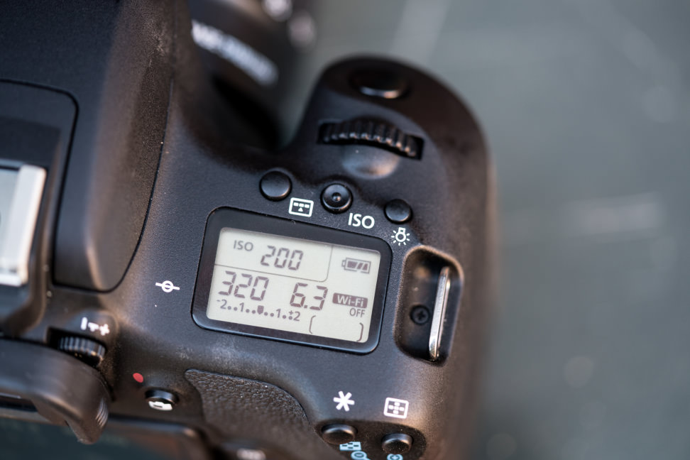 Canon Rebel T6s Secondary LCD