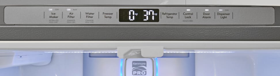 Kenmore Pro 79993 Controls