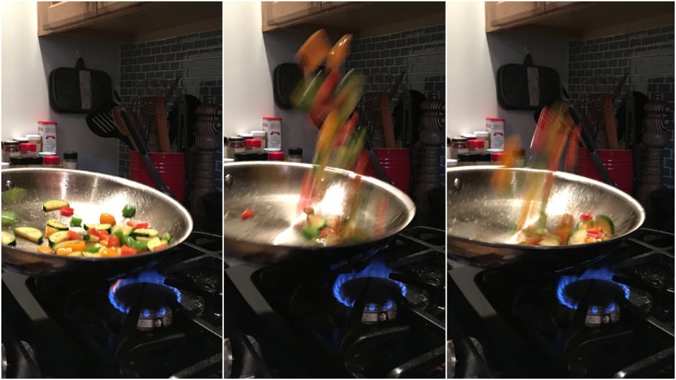Tossing Vegetables
