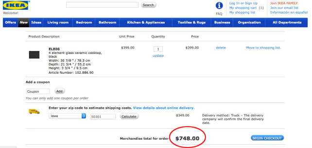 Ikea Shopping Cart
