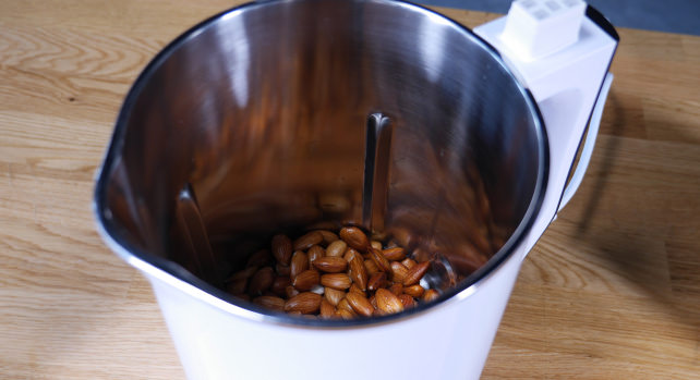 Almonds in Midea NRG Milk Extractor