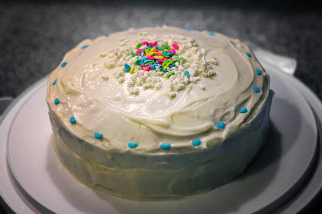 Snow cake