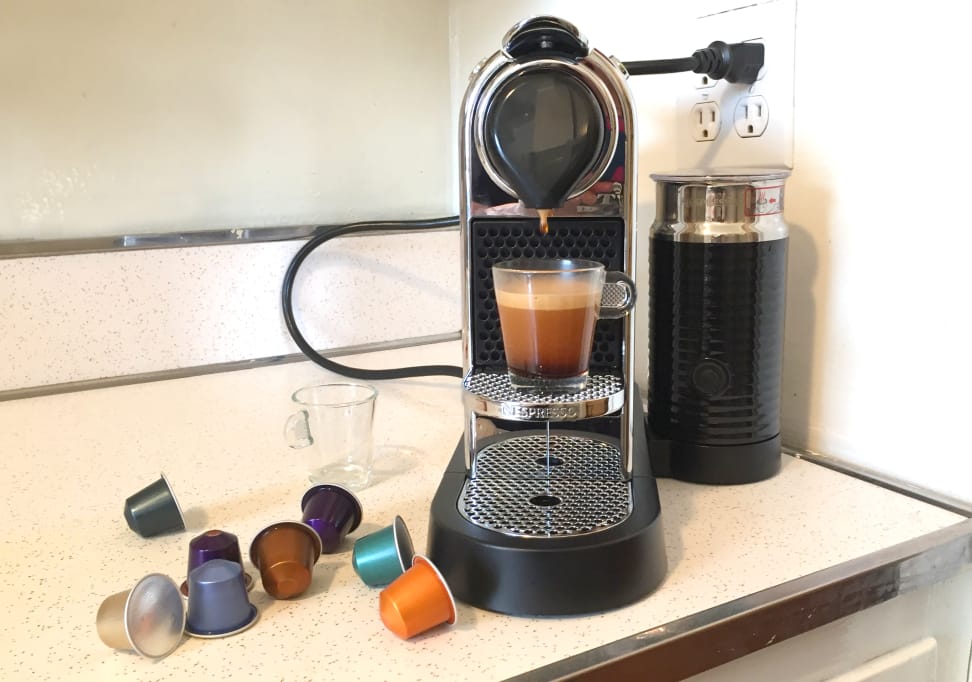 The Nespresso Citiz and Milk in testing