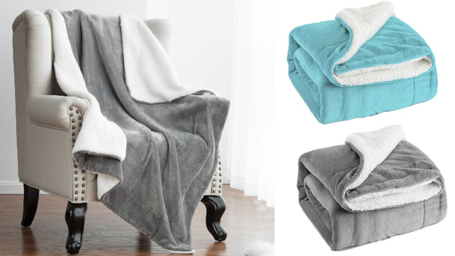 Bedsure Sherpa Throw