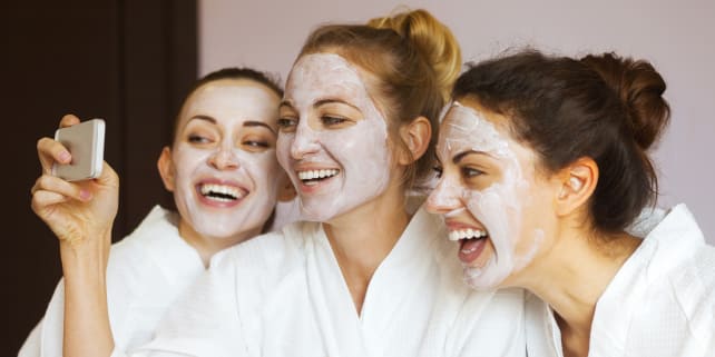 Spa Day Selfie