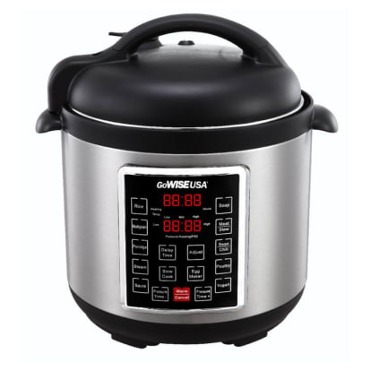 Product Image - GoWISE USA 6-Quart Pressure Cooker/Slow Cooker