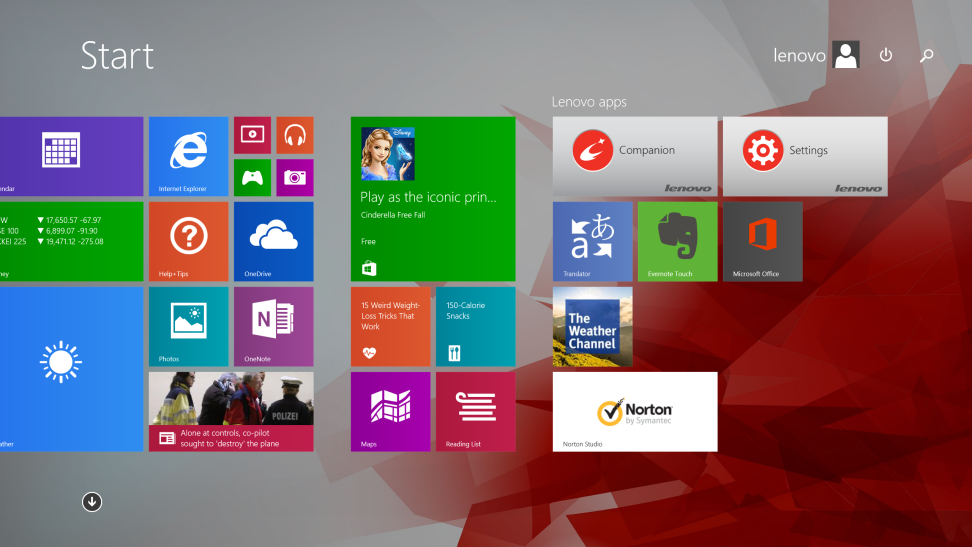 Start Screen