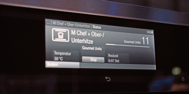 Miele Dialog digital display
