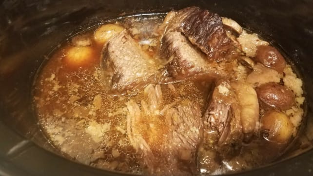 Mushroom roast beef