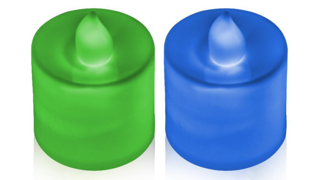 Tealight Candles Flameless Heatless Faux Light