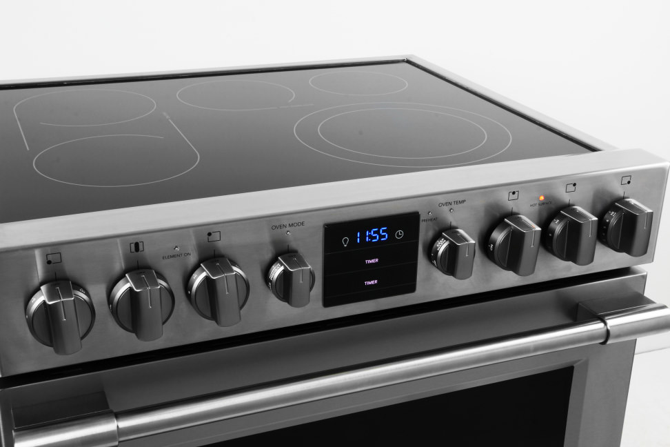 Rangetop controls