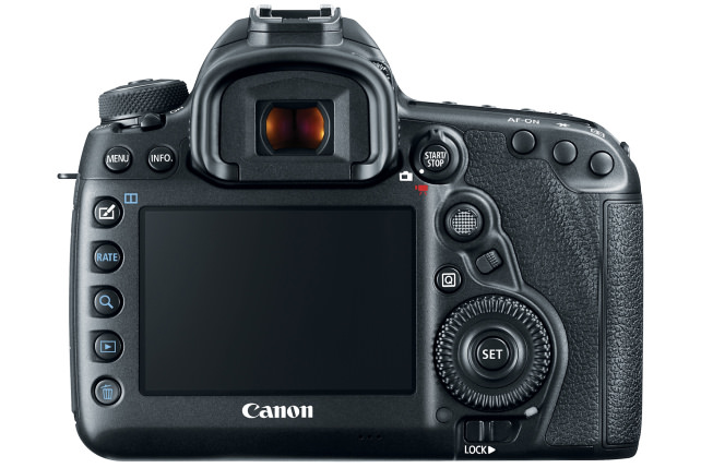 Canon 5D Mark IV Rear View