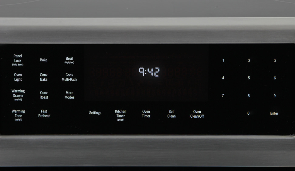 Bosch HEI8054U Controls