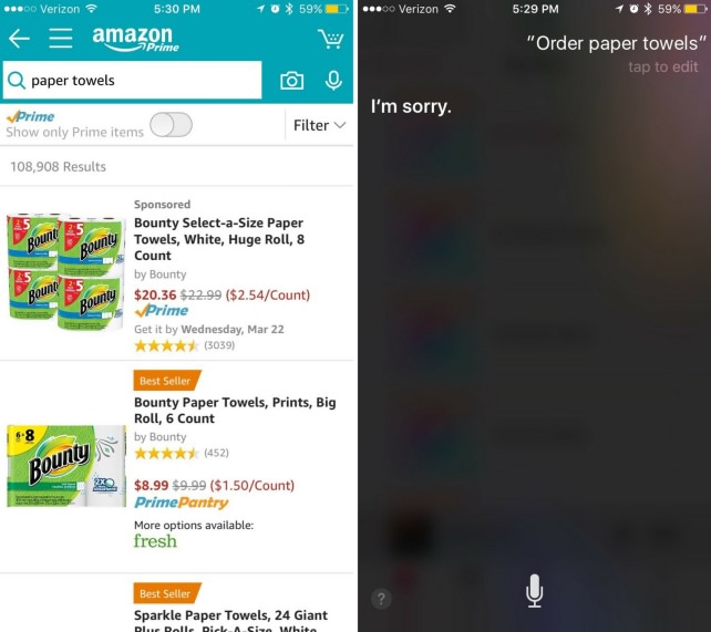 Order paper towels