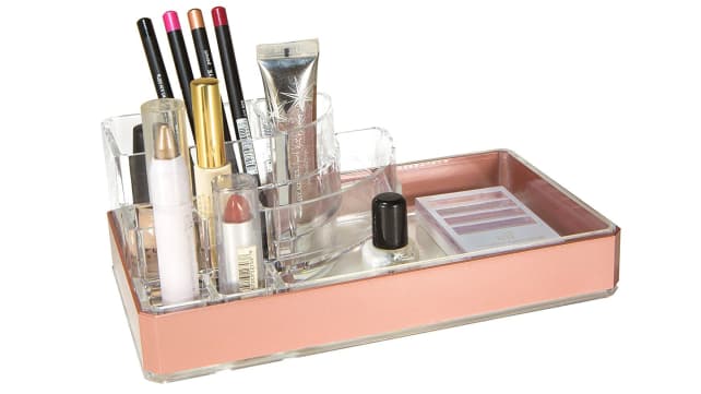 Simplify Rose Gold Makeup Holder