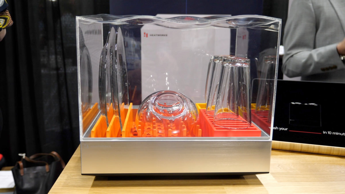 The Tetra portable dishwasher can also cook your dinner sous vide Dishwashers